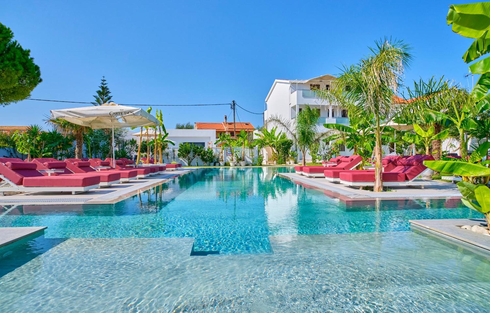 Апартаменты Emar Corfu Ариллас Экстерьер фото