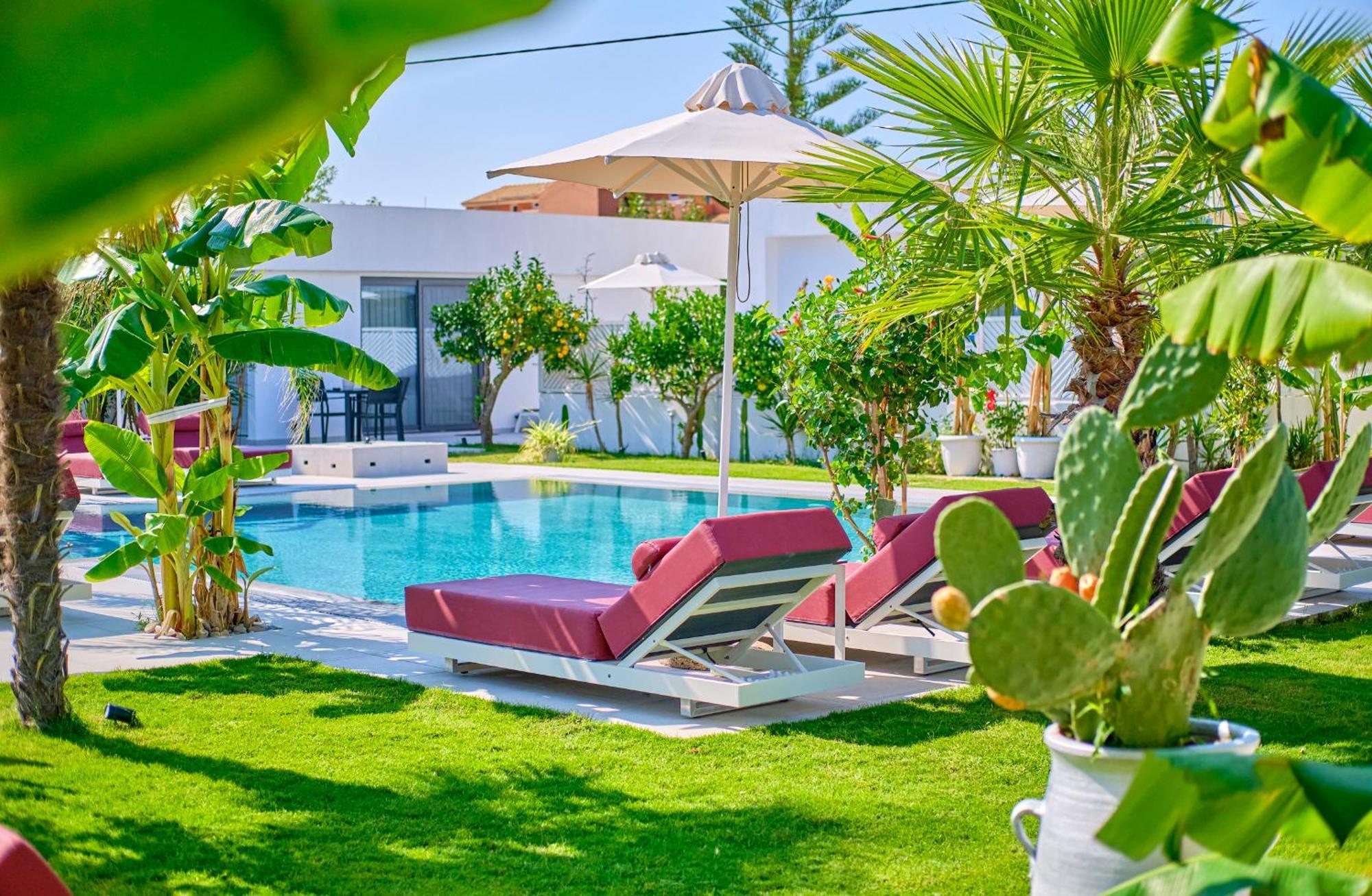 Апартаменты Emar Corfu Ариллас Экстерьер фото
