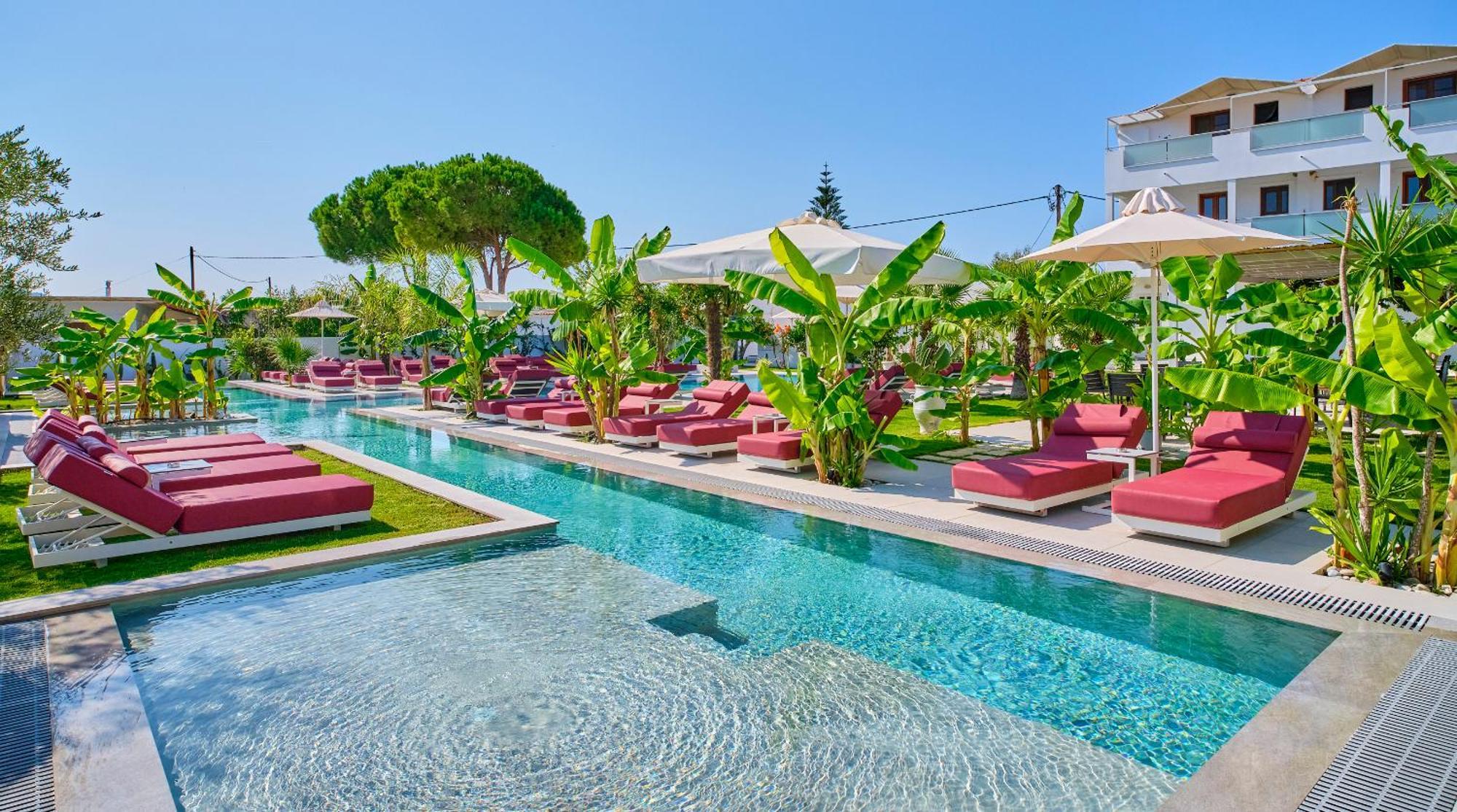 Апартаменты Emar Corfu Ариллас Экстерьер фото